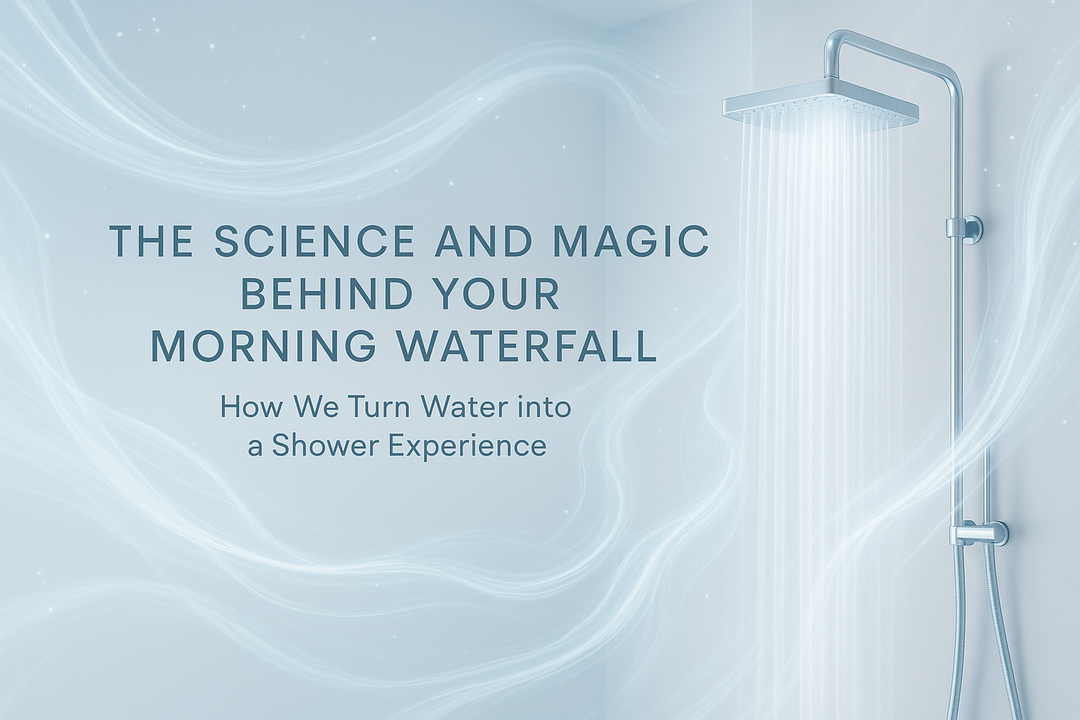 The Science and Magic Behind Your Morning Waterfall: How We Turn Water into a Shower Experience