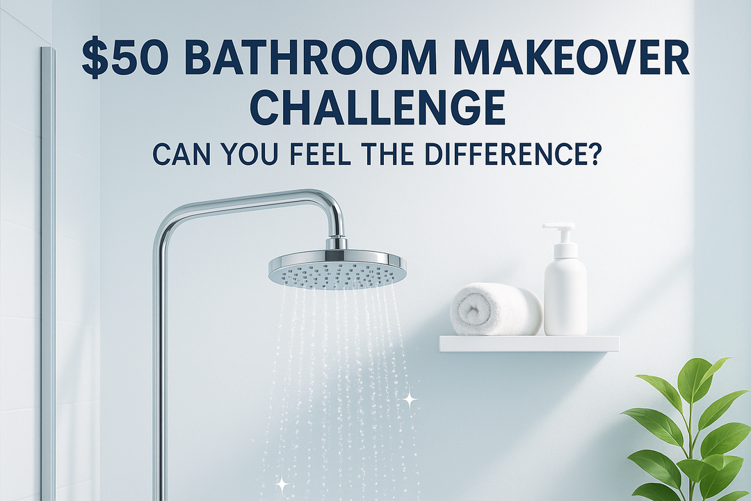 $50 Bathroom Makeover Challenge: Can You Feel the Difference?