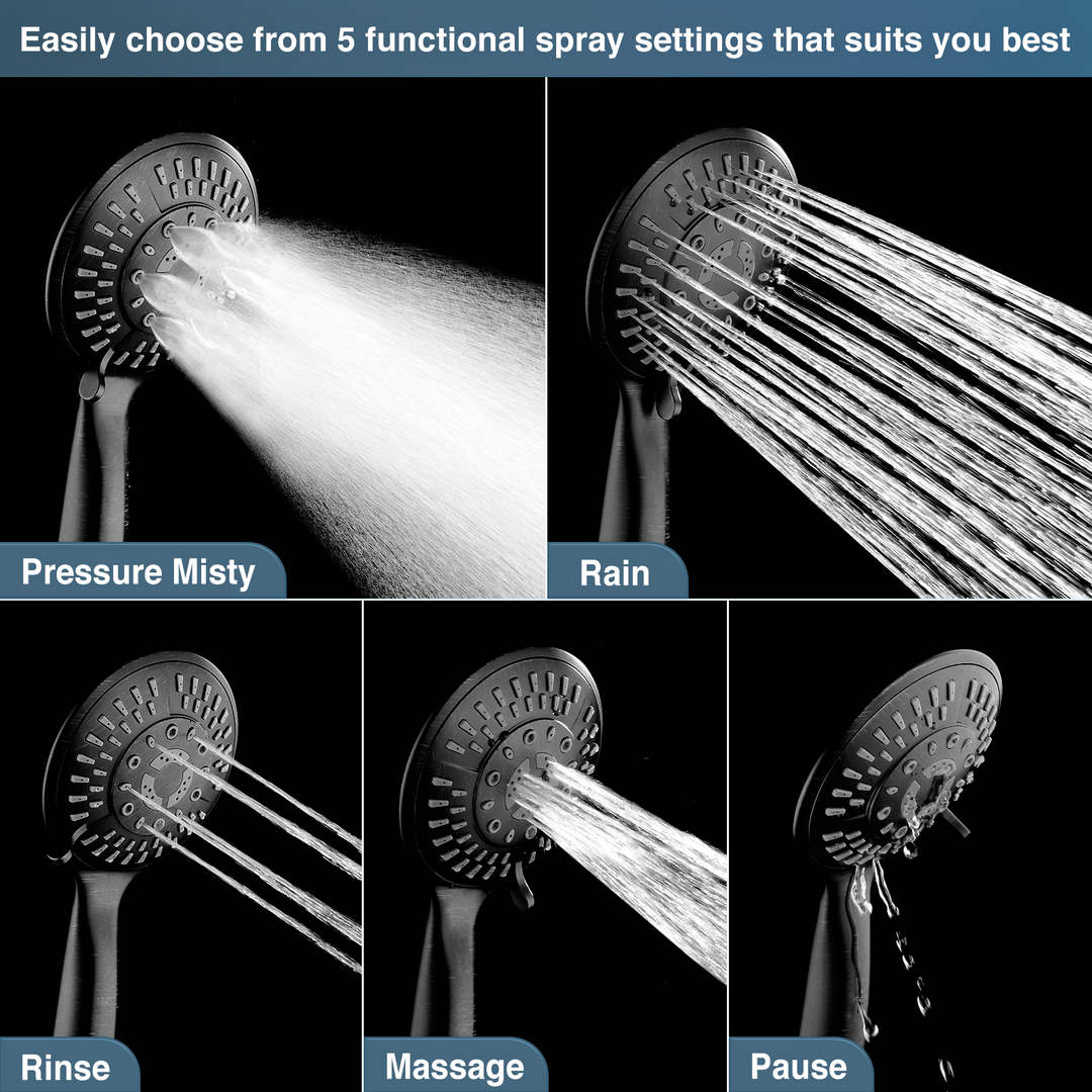 Shower System With Rain shower and Handheld Shower head,Hose