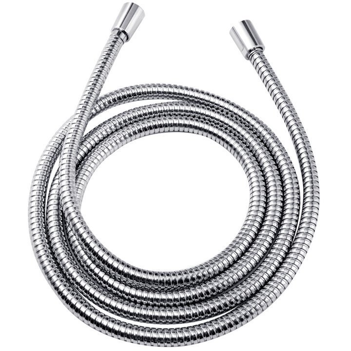 BRIGHT SHOWERS Shower Hose For Hand Held Shower Head, 96 Inches Cord Extra Long Stainless Steel, Flexible Replacement Part with Brass Insert (S22542)