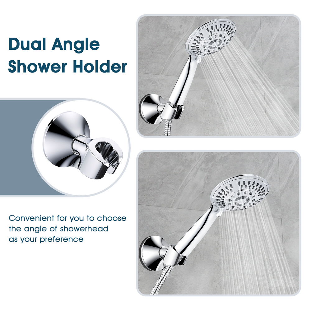 adjustable shower head holder