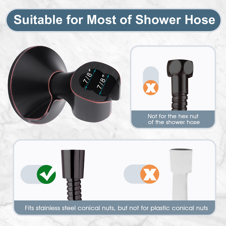 shower hose holder