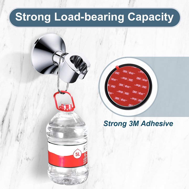 strong adhesive shower head holder